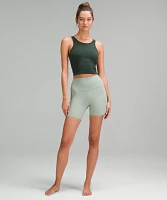 Ebb to Street Cropped Racerback Tank Top *Light Support, B/C Cup | Women's Sleeveless & Tops