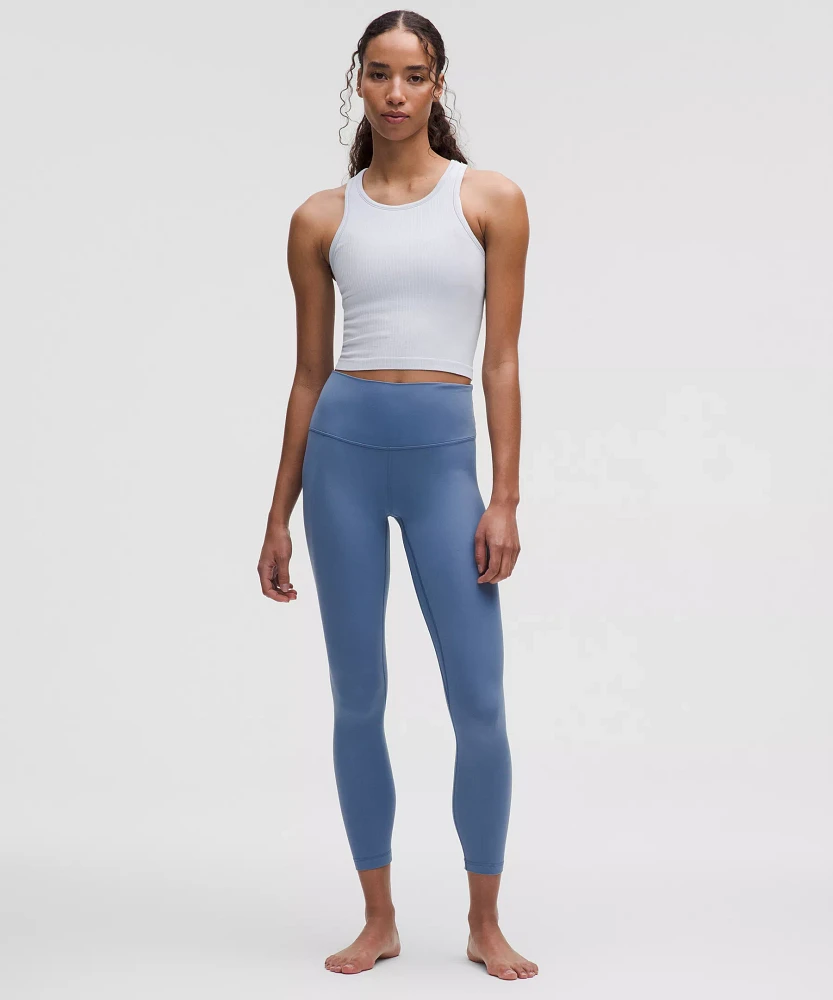 Ebb to Street Cropped Racerback Tank Top *Light Support, B/C Cup | Women's Sleeveless & Tops