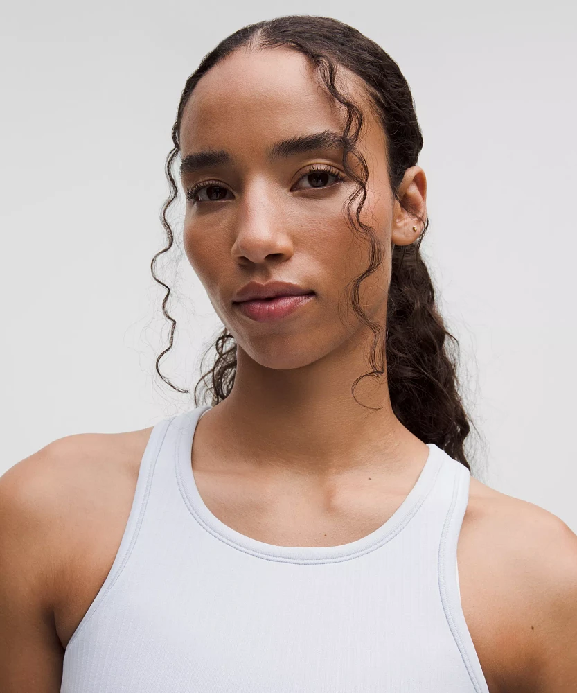 Ebb to Street Cropped Racerback Tank Top *Light Support, B/C Cup | Women's Sleeveless & Tops
