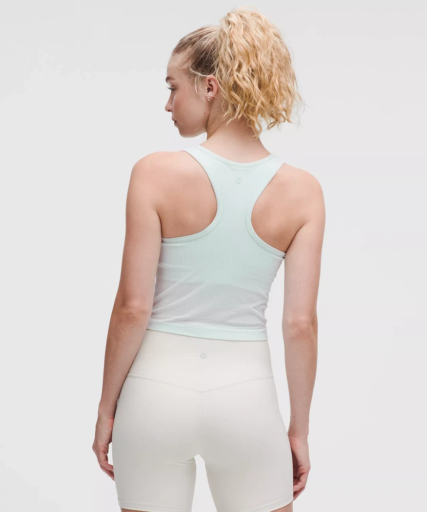 Ebb to Street Cropped Racerback Tank Top *Light Support, B/C Cup | Women's Sleeveless & Tops