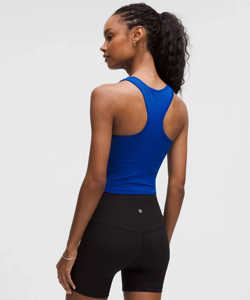 Ebb to Street Cropped Racerback Tank Top *Light Support, B/C Cup | Women's Sleeveless & Tops