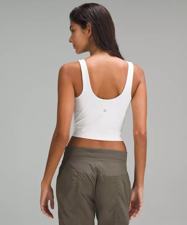 Lululemon athletica Ribbed Nulu Asymmetrical Yoga Tank Top, Women's  Sleeveless & Tops