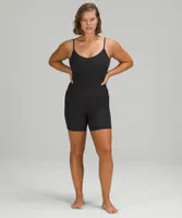 Ribbed Contoured Unitard 6" | Women's Jumpsuits