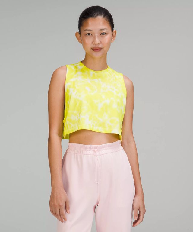 Modern Cropped Tank Top