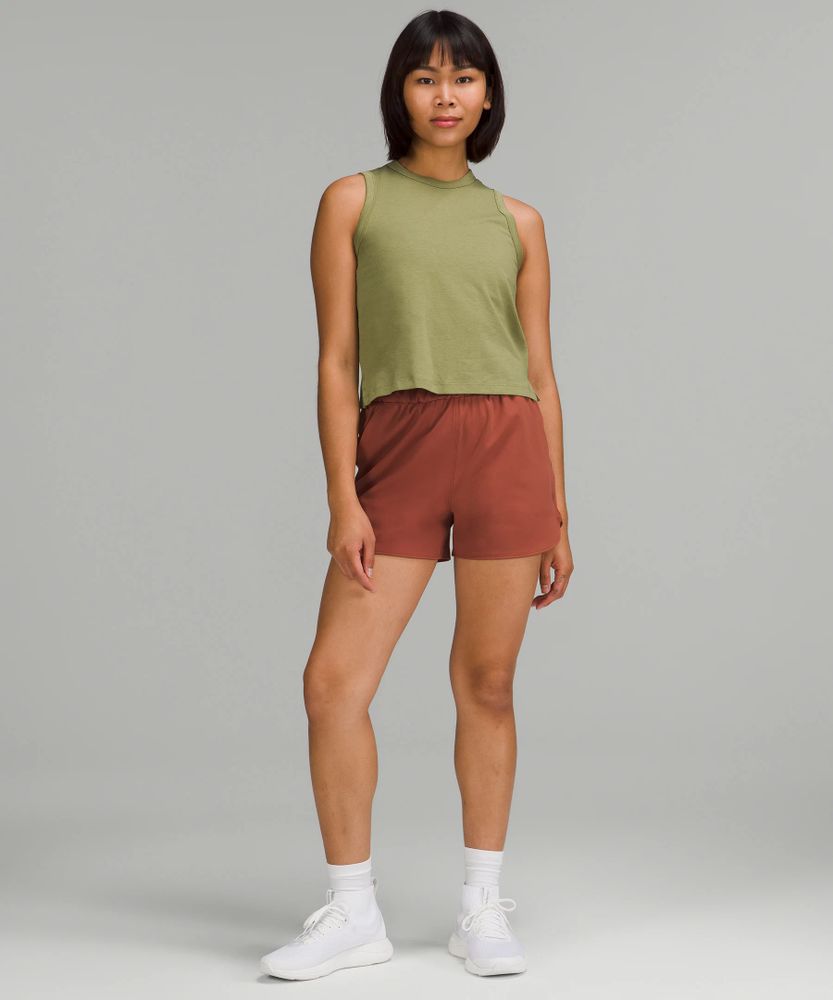 Classic-Fit Cotton-Blend Tank Top | Women's Sleeveless & Tops