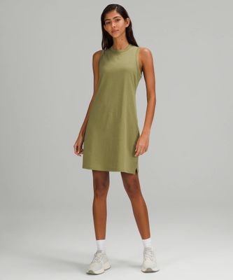 Classic-Fit Cotton-Blend Dress | Women's Dresses