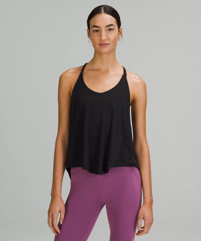 Modal-Blend High-Neck Yoga Tank Top, Women's Sleeveless & Tank Tops