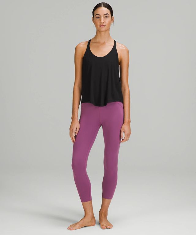 Lululemon athletica Modal Silk Twist-Back Yoga Long-Sleeve Shirt