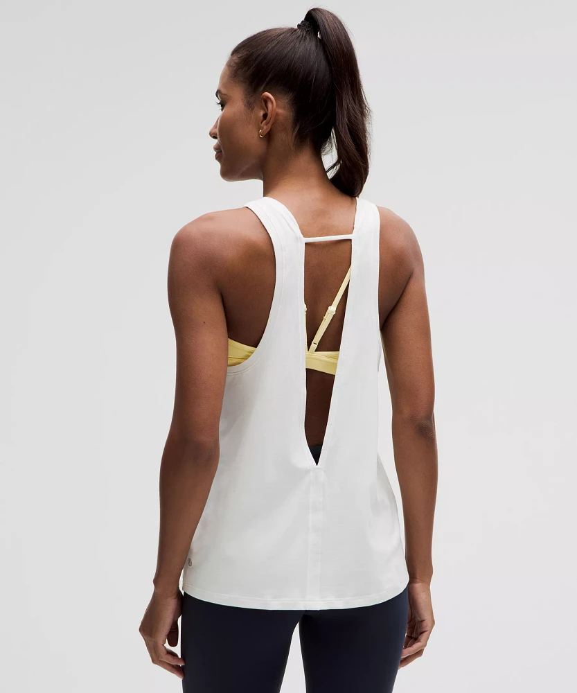 2-in-1 Cut-Out Yoga Tank Top *A/B Cup | Women's Sleeveless & Tops