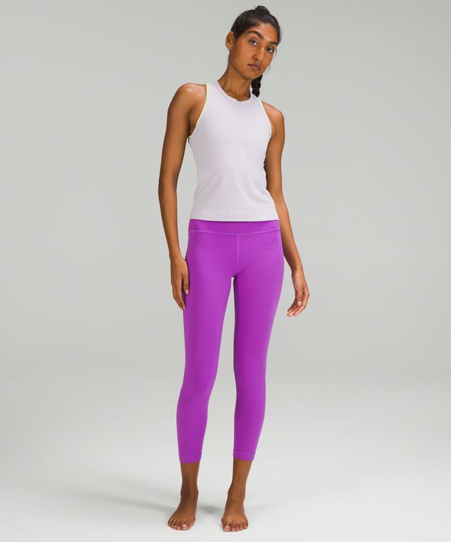 lululemon athletica, Pants & Jumpsuits, Lululemon Tender Violet Zone In  Crop Leggings