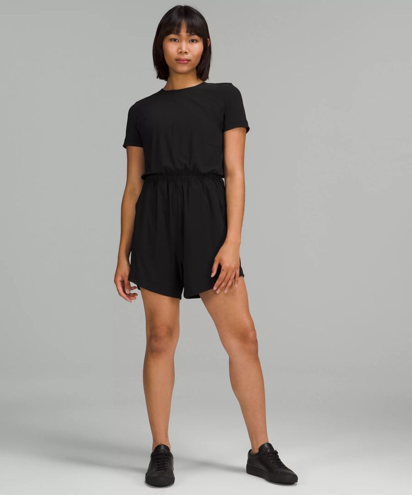 Lightweight High-Neck Romper | Women's Jumpsuits