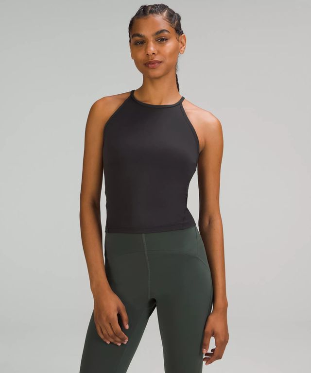 Lululemon athletica Scoop Neck Yoga Tank Top *Grid Texture, Women's  Sleeveless & Tops