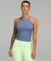 Lightweight High-Neck Yoga Tank Top | Women's Sleeveless & Tops