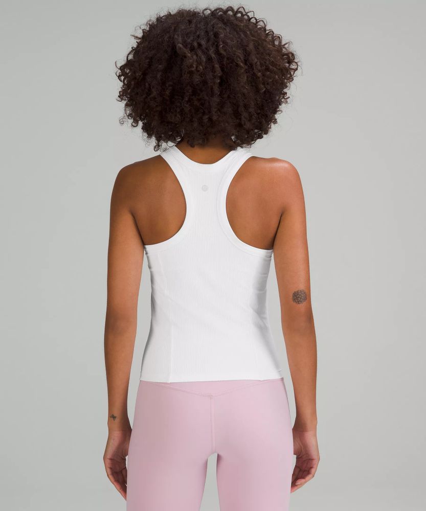 Ribbed Nulu Racerback Yoga Tank Top | Women's Sleeveless & Tops