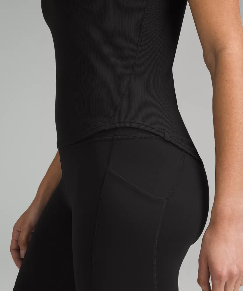 Modal Silk Twist-Back Yoga Tank Top | Women's Sleeveless & Tops