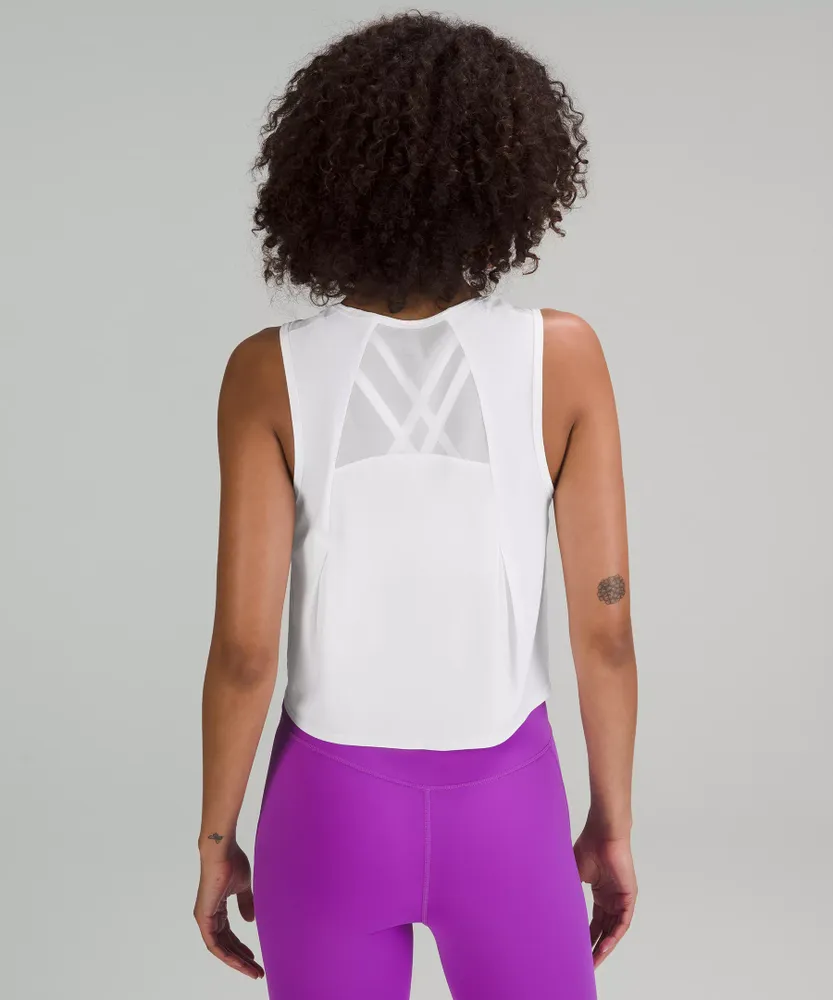 Sculpt Cropped Tank Top | Women's Sleeveless & Tops