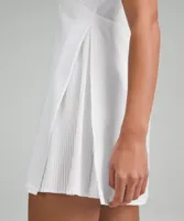 Grid-Texture Sleeveless Linerless Tennis Dress | Women's Dresses