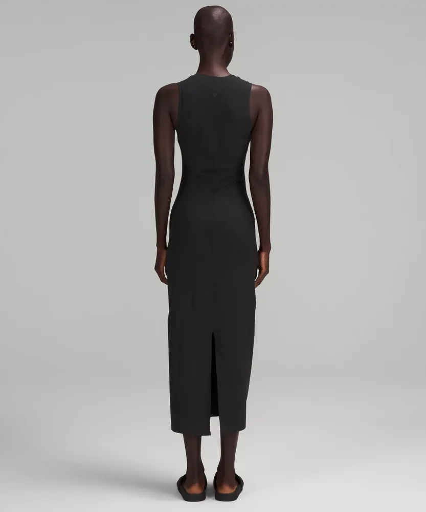 All Aligned Ribbed Midi Dress | Women's Dresses
