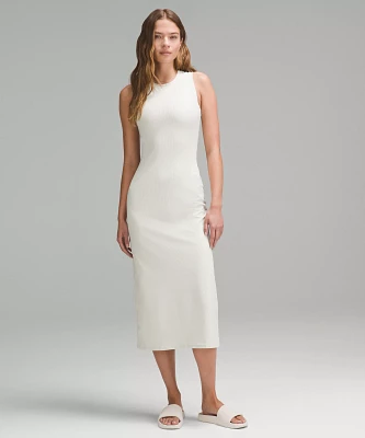 All Aligned Ribbed Midi Dress *Online Only | Women's Dresses