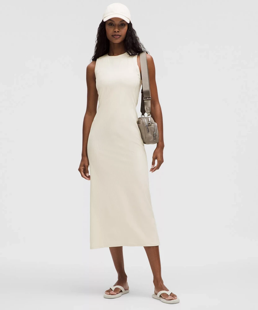 All Aligned Ribbed Midi Dress | Women's Dresses