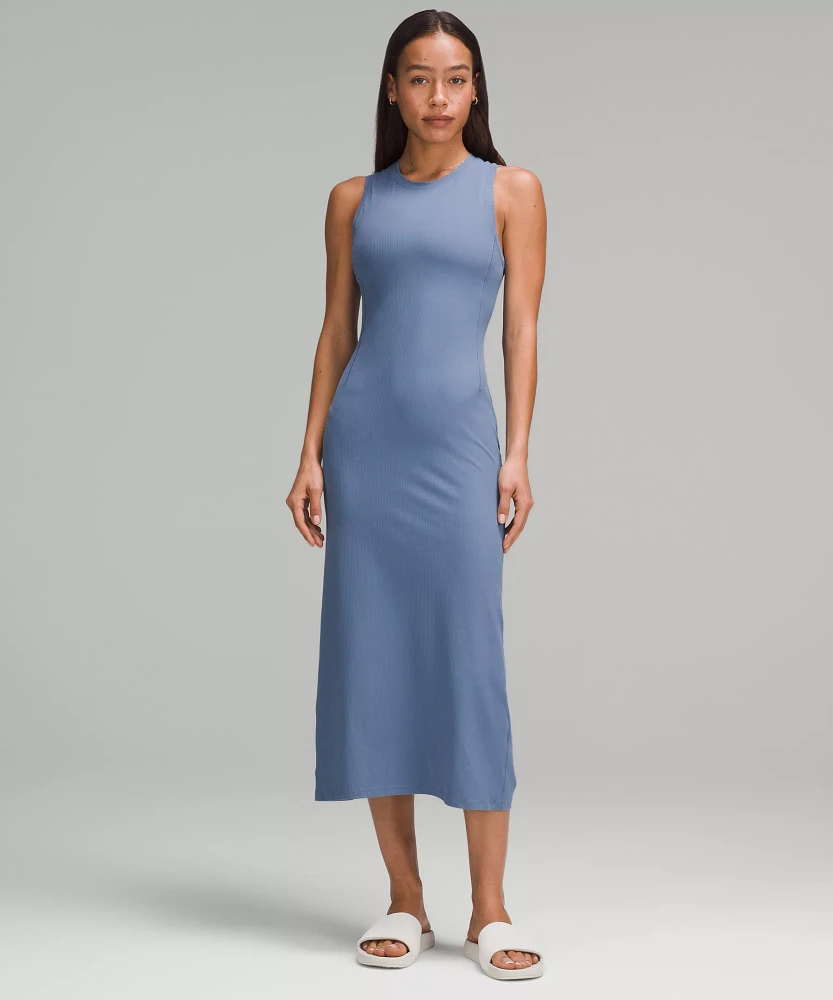 All Aligned Ribbed Midi Dress *Online Only | Women's Dresses