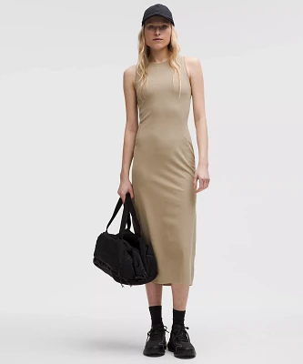 All Aligned Ribbed Midi Dress | Women's Dresses