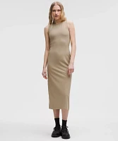 All Aligned Ribbed Midi Dress | Women's Dresses