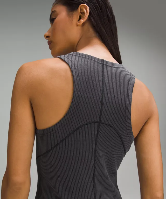Lululemon athletica Ribbed Softstreme Slim-Fit Tank Dress | Women's Dresses  | Pacific City