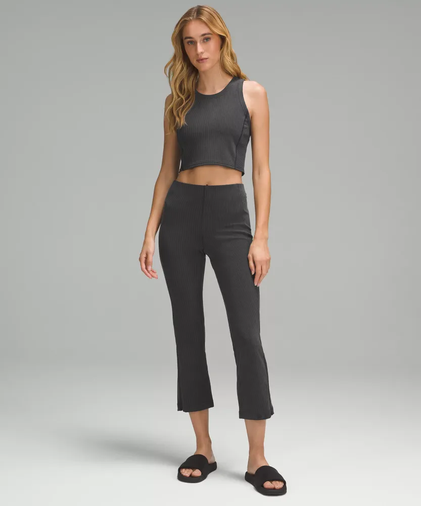 Lululemon athletica Ribbed Softstreme Cropped Tank Top