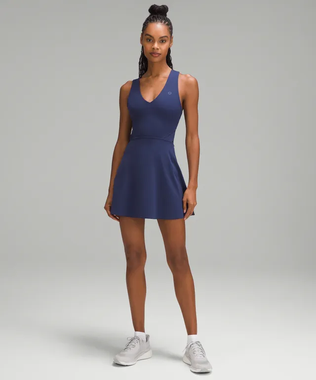 Lululemon athletica Grid-Texture Sleeveless Tennis Dress