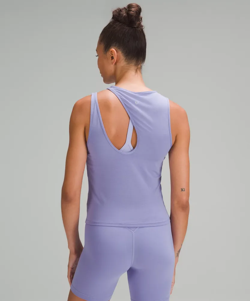 Shoulder Cut-Out Yoga Tank Top | Women's Sleeveless & Tops