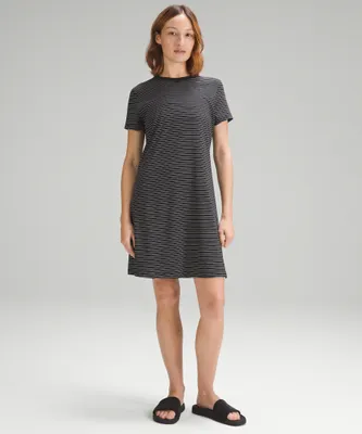 Classic-Fit Cotton-Blend T-Shirt Dress | Women's Dresses