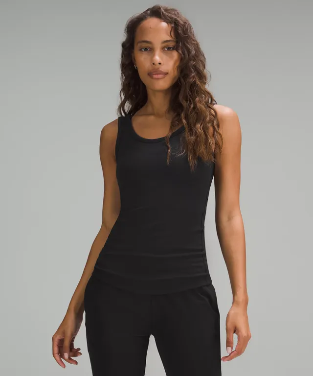 Lululemon Women's Black Round Neck Racerback Athletic Pullover Sports –  Shop Thrift World