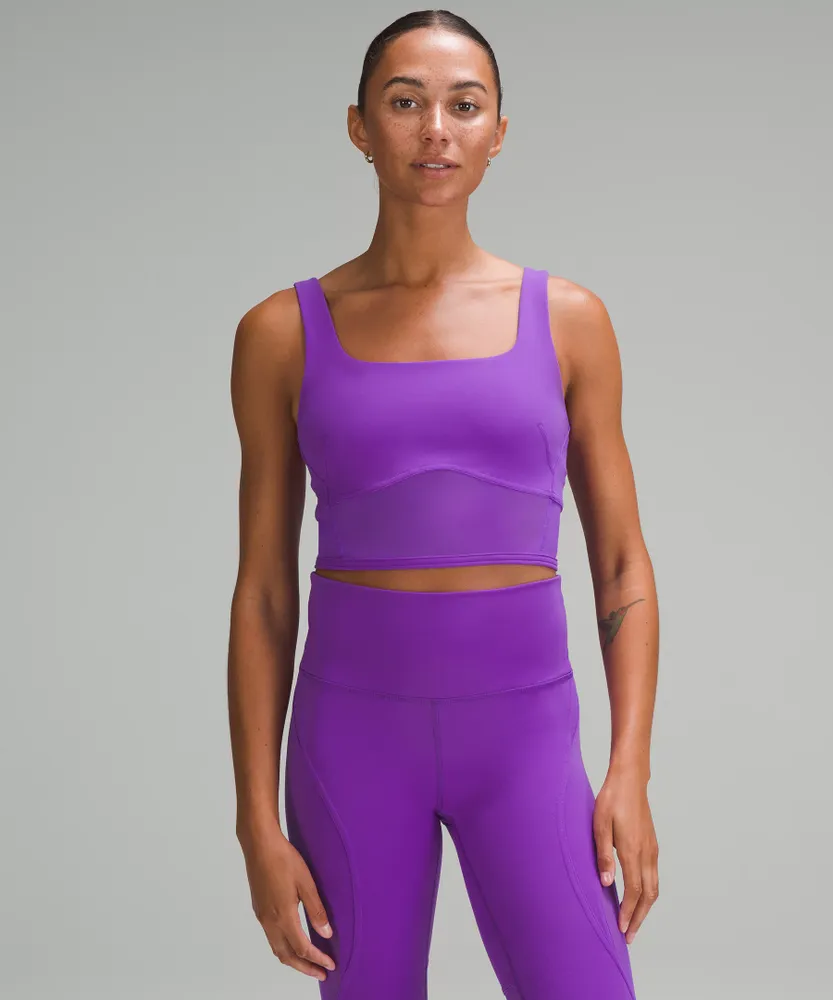 Lululemon athletica Wunder Train Mesh Panel Tank Top