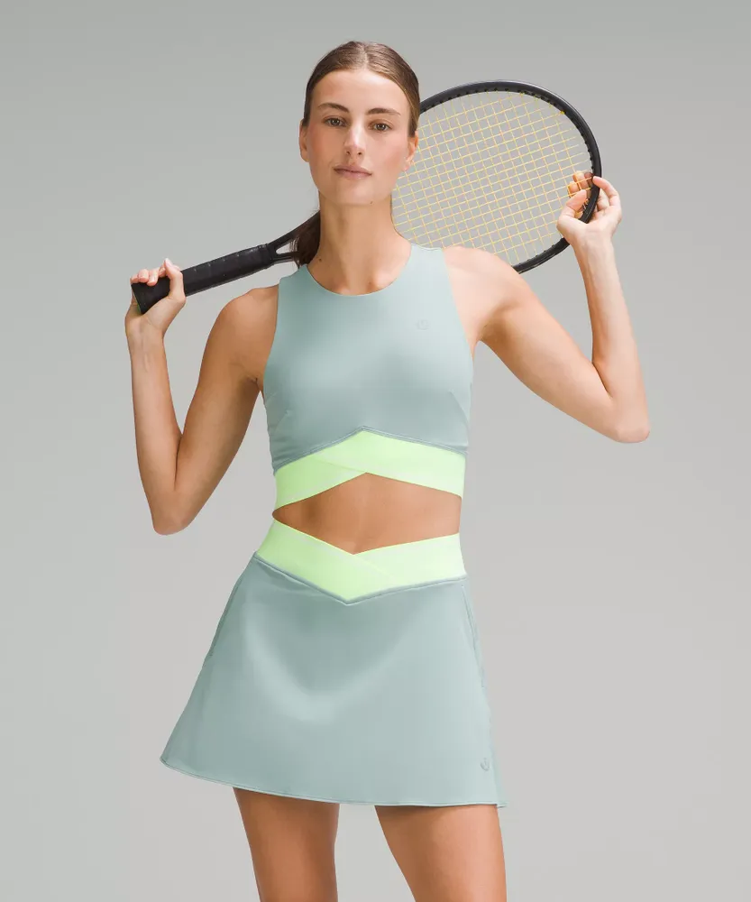 V-Waist Cropped Tennis Tank Top | Women's Sleeveless & Tops
