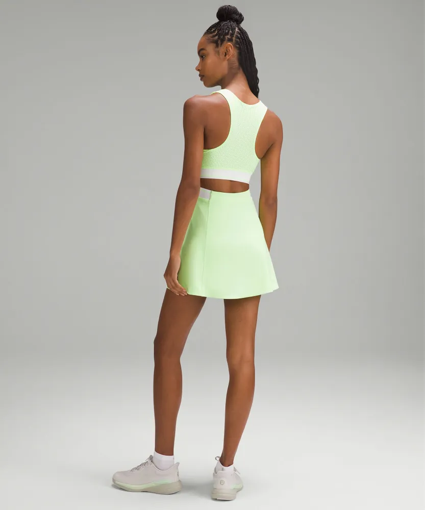 lululemon athletica Nulux Long-sleeve Tennis Dress - Color Black