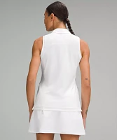 Quick Dry Sleeveless Polo Shirt *Straight Hem | Women's & Tank Tops