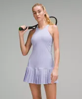 Pleated Open-Knit Tennis Dress | Women's Dresses