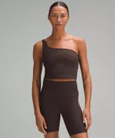 Ribbed Nulu Asymmetrical Yoga Tank Top *Light Support, A/B Cup | Women's Sleeveless & Tops