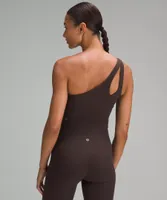 Ribbed Nulu Asymmetrical Yoga Tank Top *Light Support, A/B Cup | Women's Sleeveless & Tops