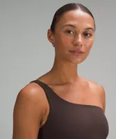 Ribbed Nulu Asymmetrical Yoga Tank Top *Light Support, A/B Cup | Women's Sleeveless & Tops
