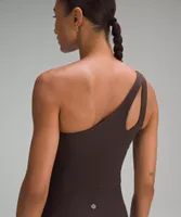 Ribbed Nulu Asymmetrical Yoga Tank Top *Light Support, A/B Cup | Women's Sleeveless & Tops