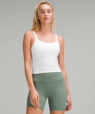 Ebb to Street Scoop-Neck Cropped Tank Top *Light Support, B/C Cup | Women's Sleeveless & Tops