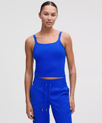 Ebb to Street Scoop-Neck Cropped Tank Top *Light Support, B/C Cup | Women's Sleeveless & Tops