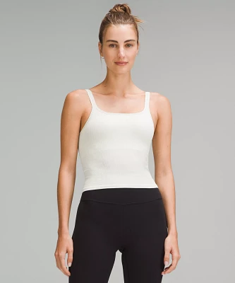 Ebb to Street Scoop-Neck Cropped Tank Top *Light Support, B/C Cup | Women's Sleeveless & Tops