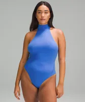 Wundermost Ultra-Soft Nulu Mockneck Sleeveless Bodysuit | Women's Bodysuits