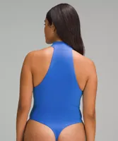 Wundermost Ultra-Soft Nulu Mockneck Sleeveless Bodysuit | Women's Bodysuits