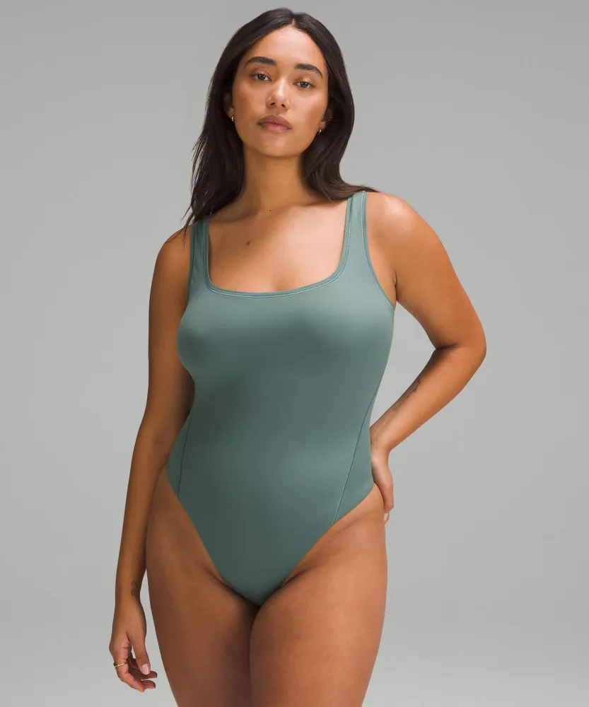 Wundermost Ultra-Soft Nulu Mockneck Sleeveless Bodysuit