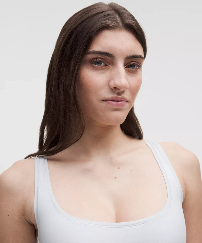 Wundermost Ultra-Soft Nulu Square-Neck Sleeveless Bodysuit | Women's Bodysuits