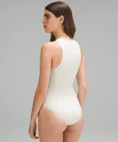Wundermost Ultra-Soft Nulu High-Neck Sleeveless Bodysuit | Women's Dresses